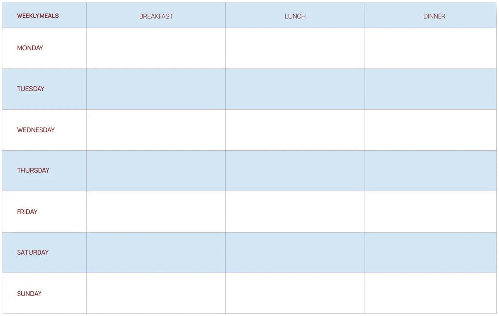 Maaltijdplanner