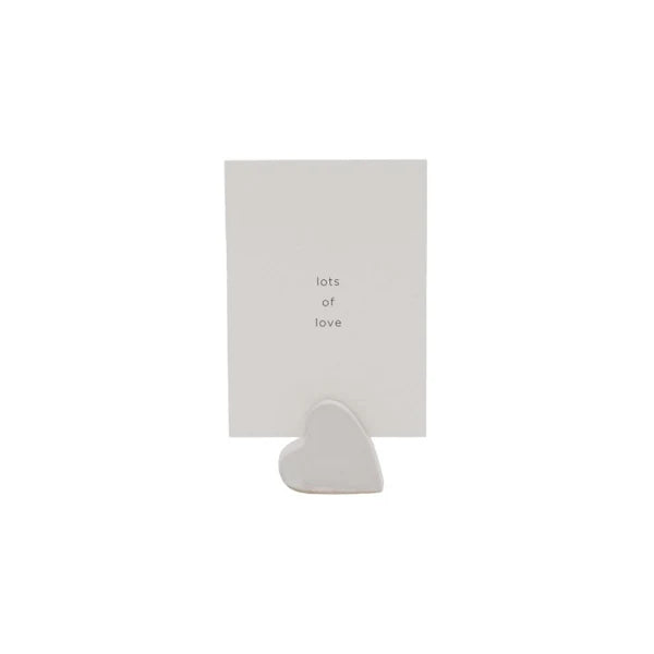 Kaarthouder met kaart | lots of love