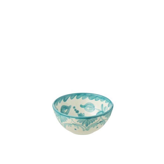 Bowl hoog aqua | small