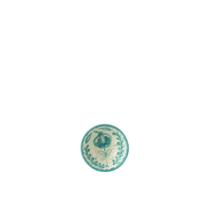 Bowl hoog aqua | small