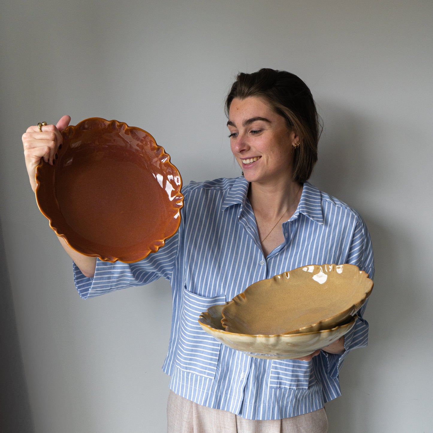 Schaal Moove M | Creme d'argile