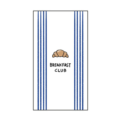 Papieren servetten breakfast club