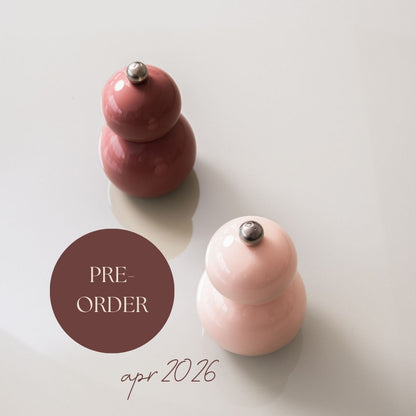PRE-ORDER | Betty zout- en pepermolen roze | Set van 2