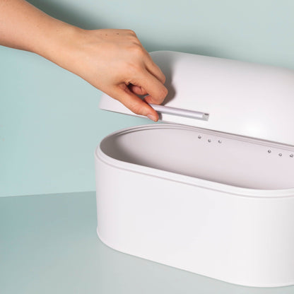 Broodtrommel lichtgrijs