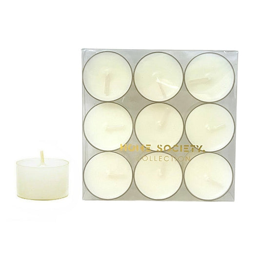 Waxinelichtjes Off-white | set van 9