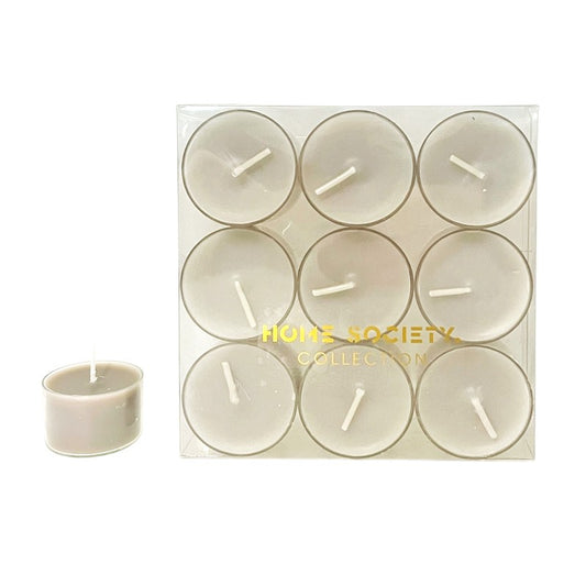 Waxinelichtjes Greige | set van 9