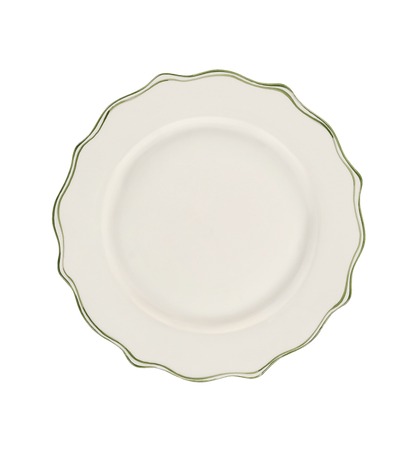 Basil Scalloped dinerbord