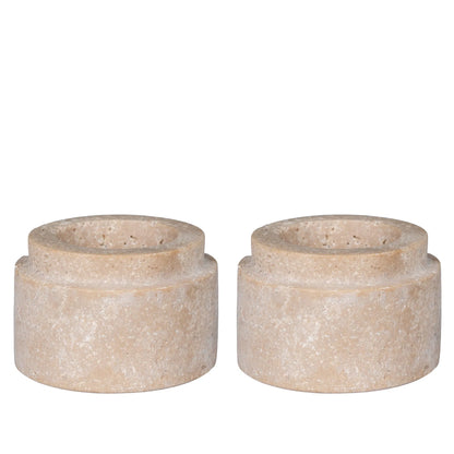 Waxinelichthouders Sem | set van 2