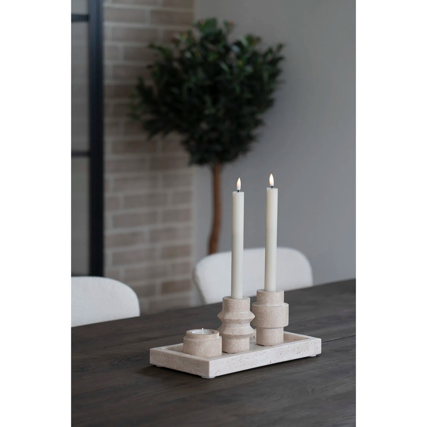 Waxinelichthouders Sem | set van 2