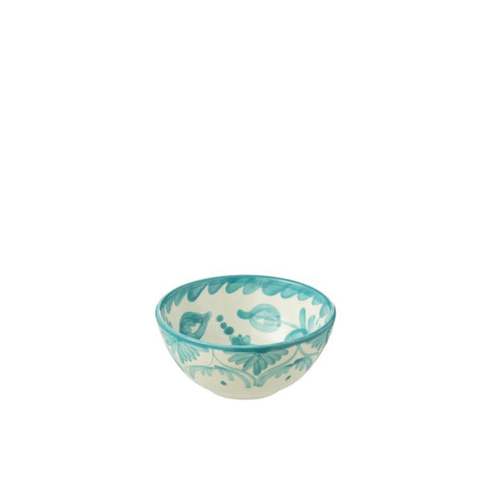 Bowl hoog aqua | small