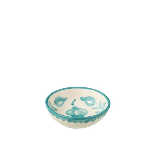 Bowl laag aqua | small
