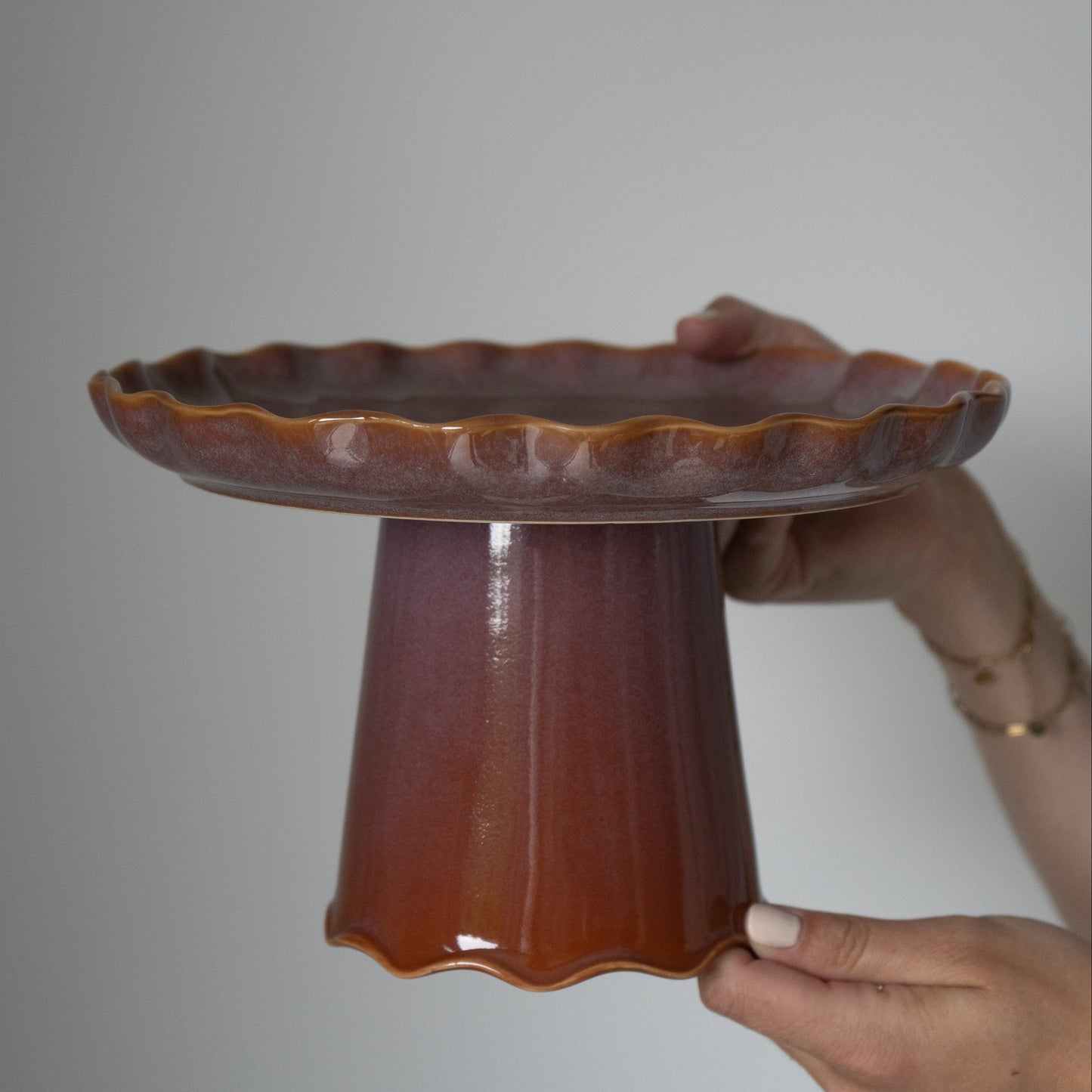 Plateau Moove S | Marron glace