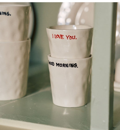 'I Love You' koffiekopje