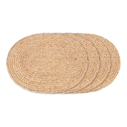 Placemats jute ovaal - set van 4