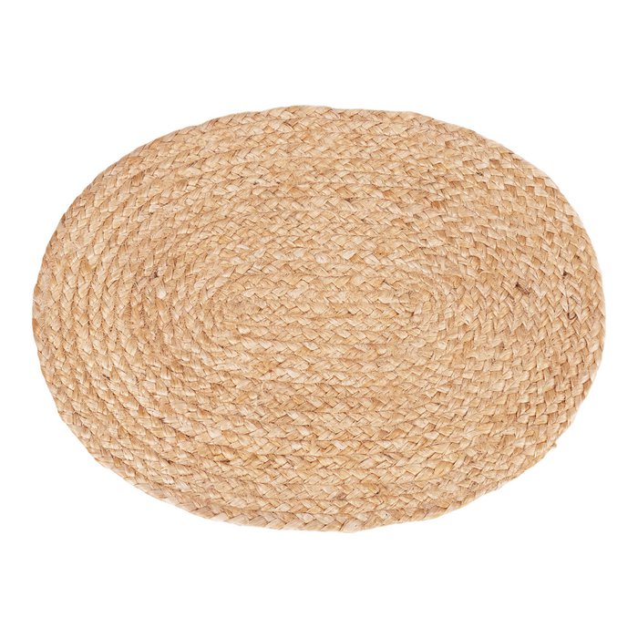 Placemats jute ovaal - set van 4