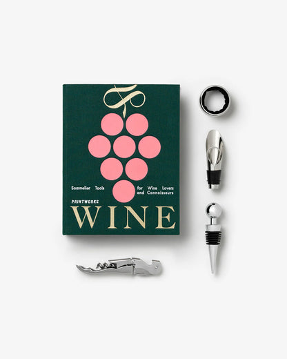 Boek met Wine tools