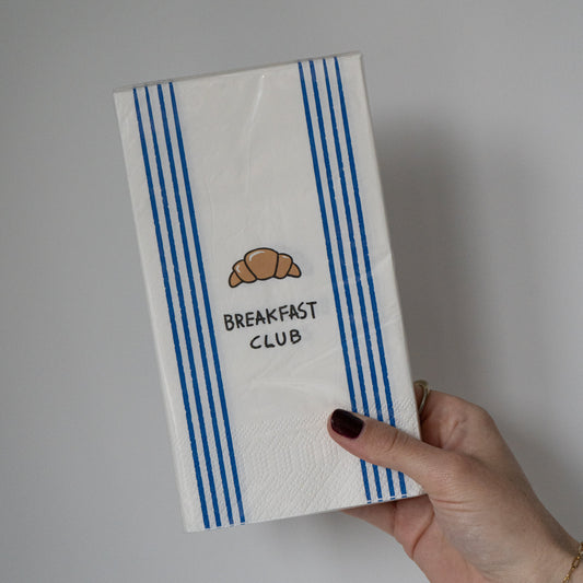 Papieren servetten breakfast club