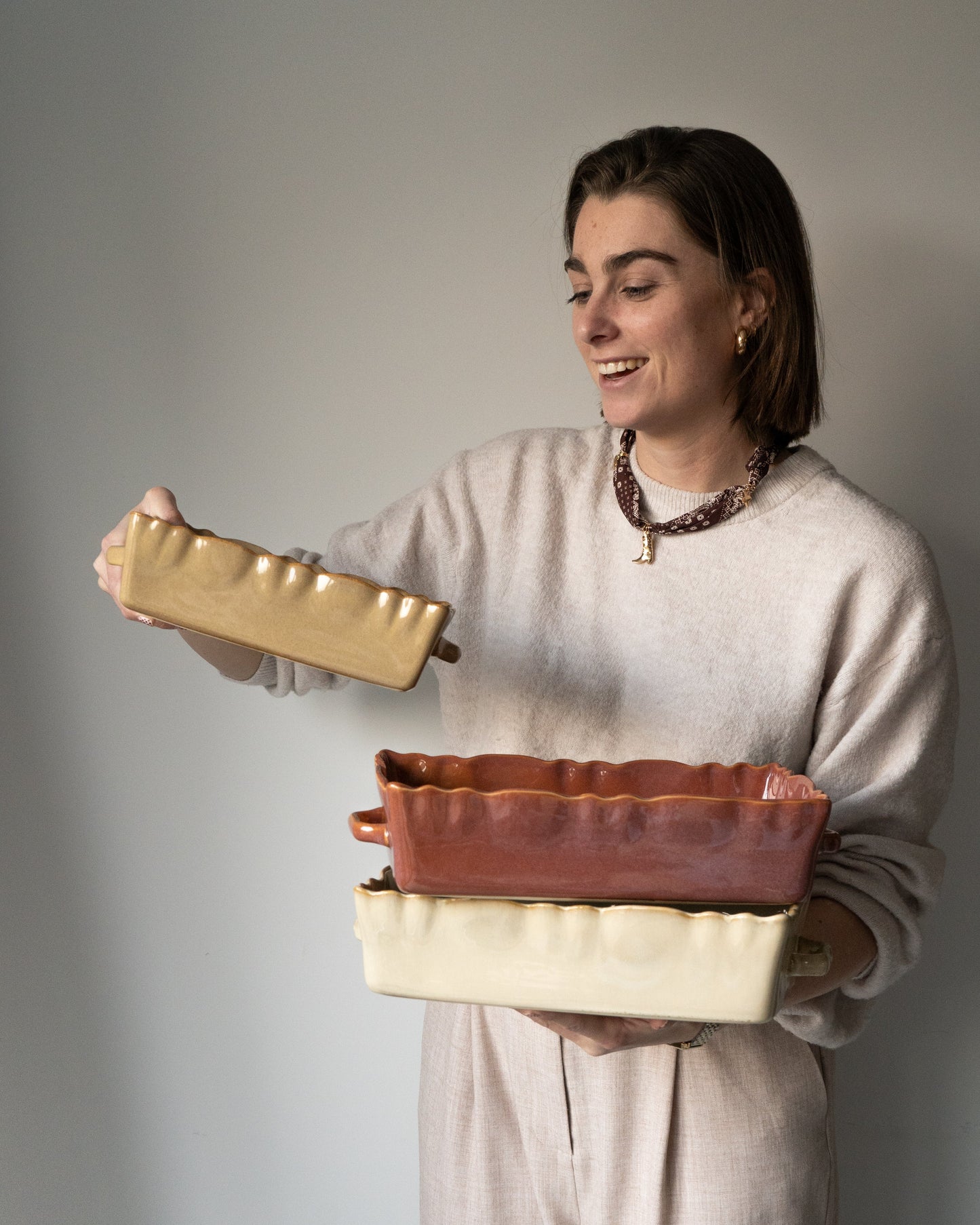 Ovenschaal Moove M | Creme d'argile