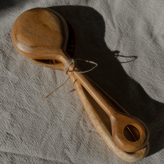 Saladebestek hout